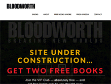 Tablet Screenshot of iambloodworth.com